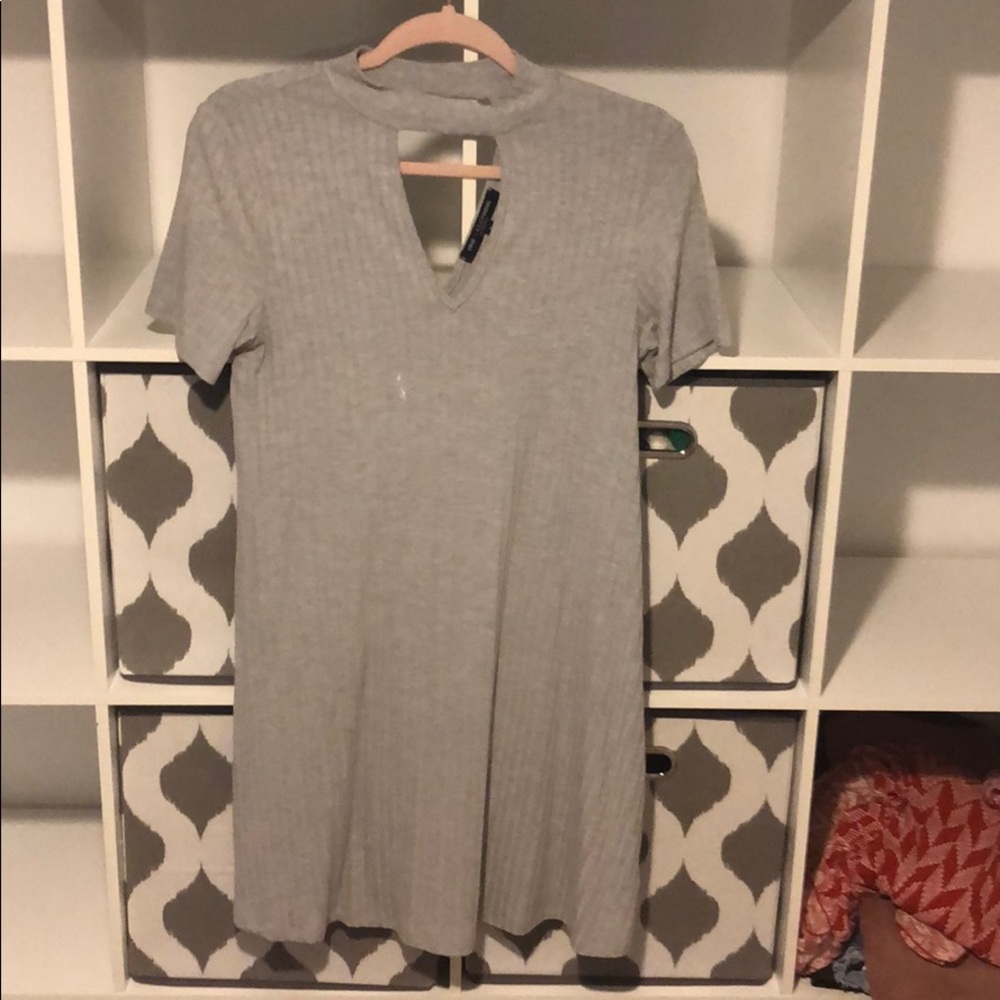Gray summer dress